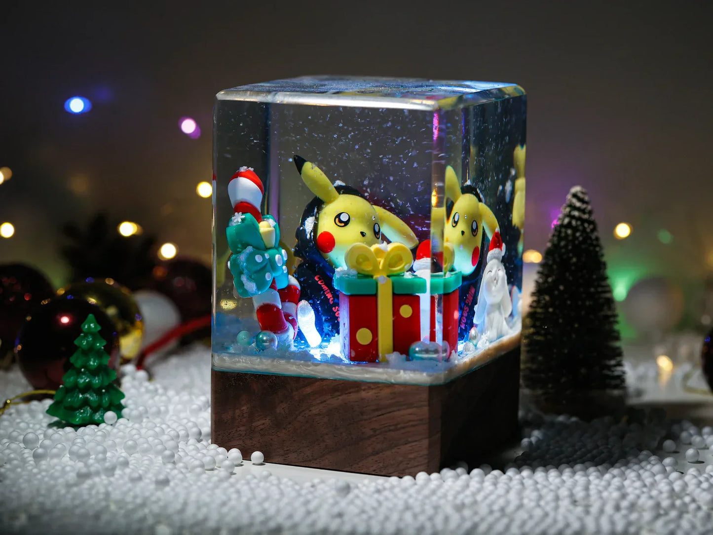 Christmas Pikachu Lamps