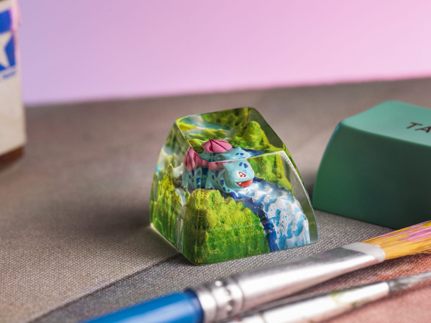 BULBASAUR POKEMON – ARTISAN KEYCAPS