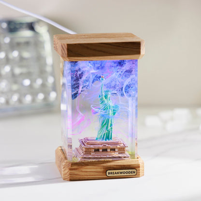 Statue Resin Lamp