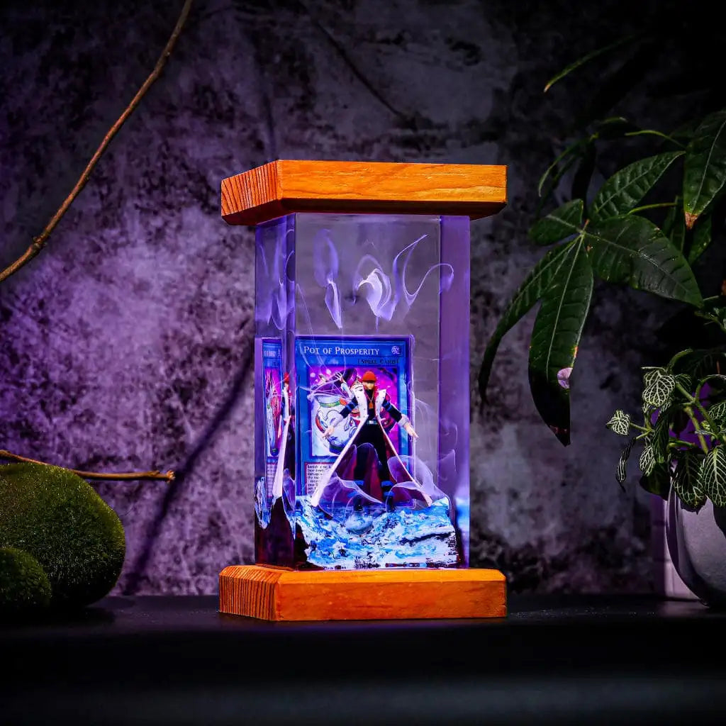 Kaiba Seto Yu Gi Oh Epoxy Resin Lamp