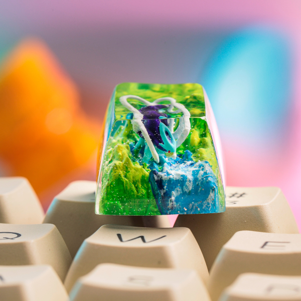 SUICUNE POKEMON – ARTISAN KEYCAP