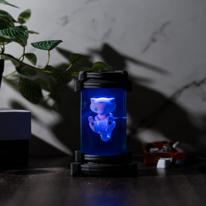 Mew Pokemon Diorama Resin Lamp