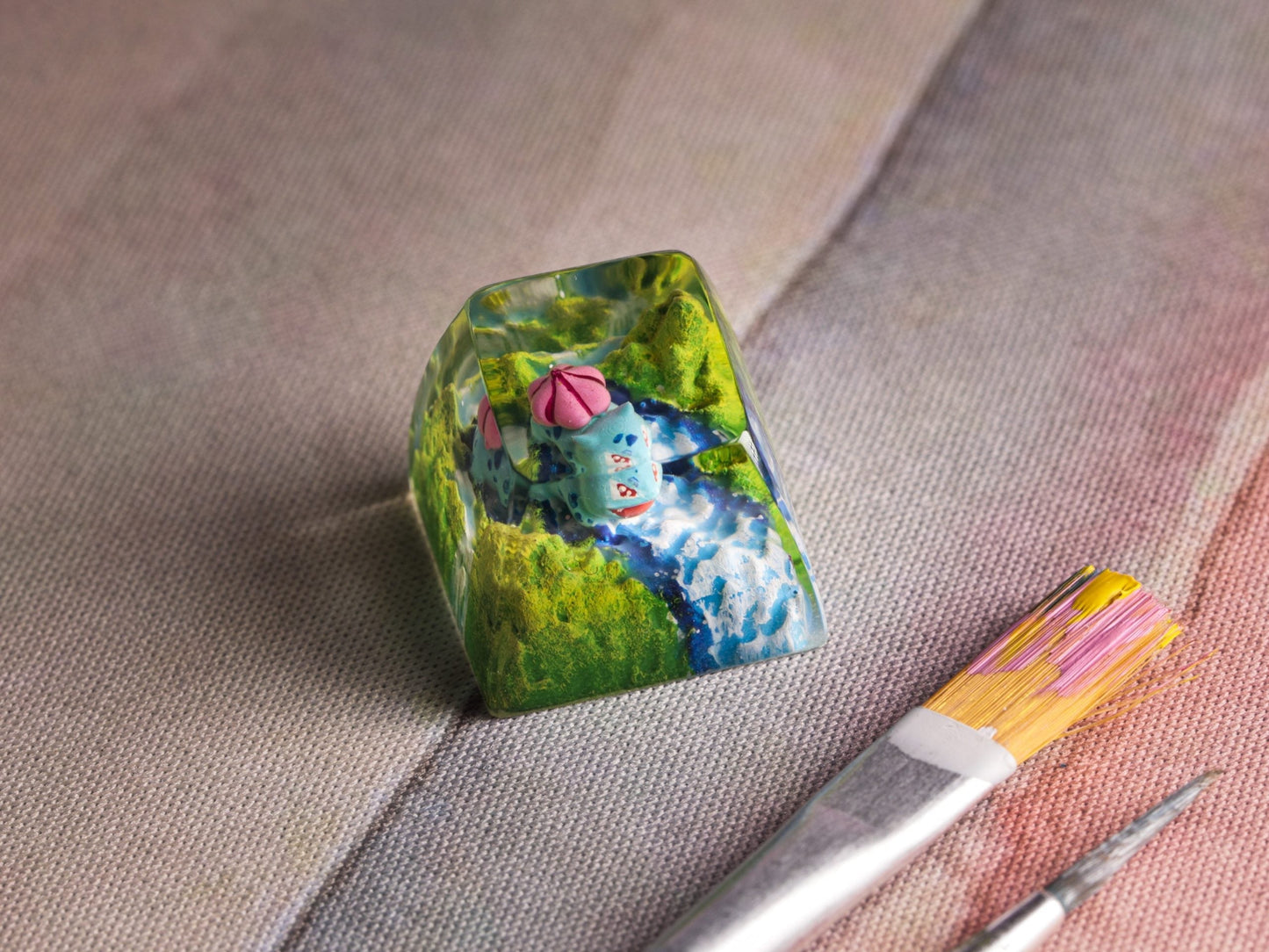 BULBASAUR POKEMON – ARTISAN KEYCAPS