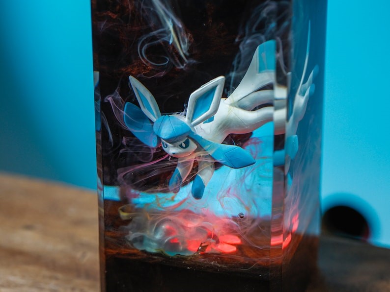 Glaceon Pokemon Night Light