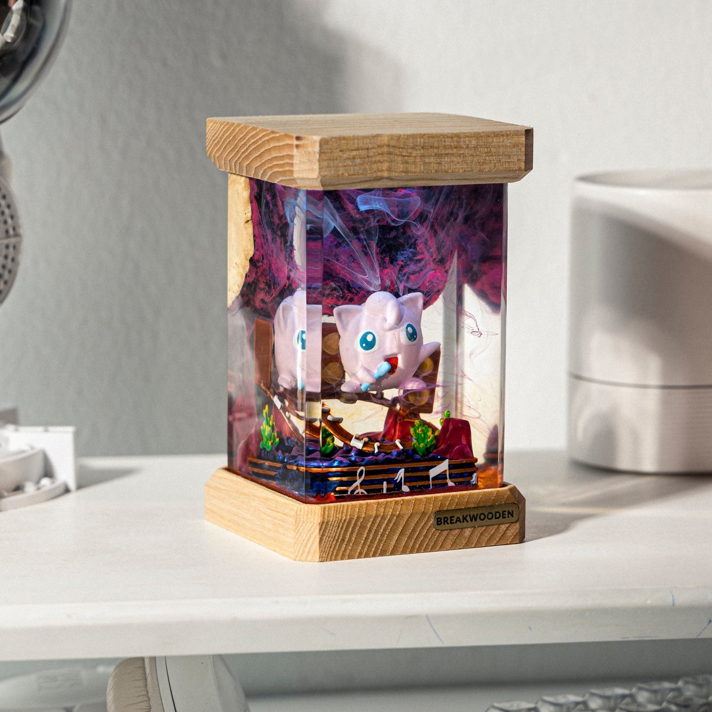 Cute Pokemon World Resin Lamp