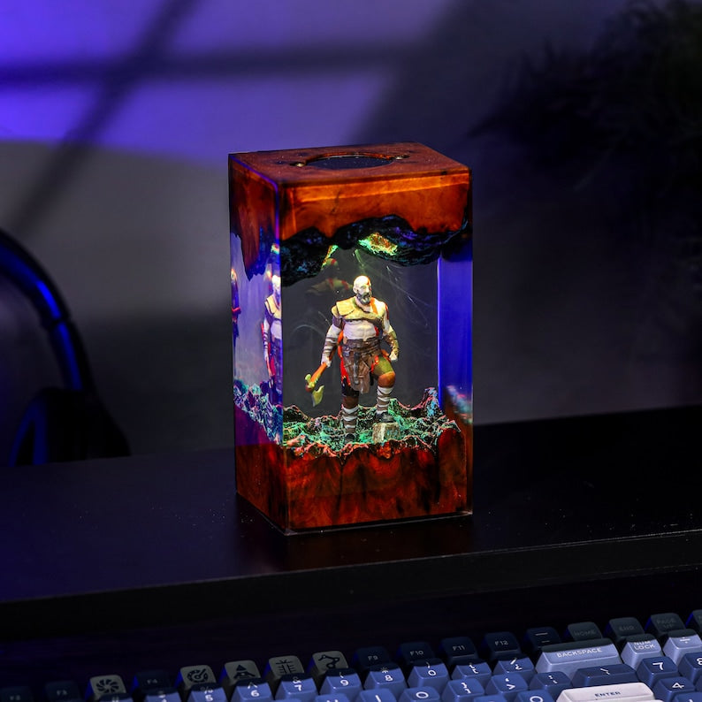 Kratos God of War Night Light