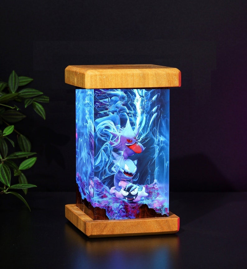 Bulbasaur Pokemon Epoxy Lamp